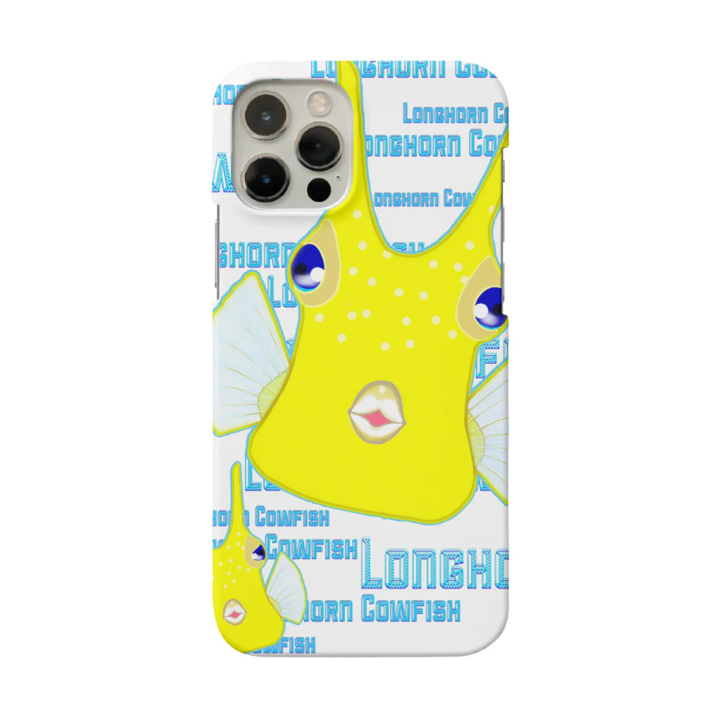 LalaHangeulのLonghorn Cowfish(コンゴウフグ) スマホケース