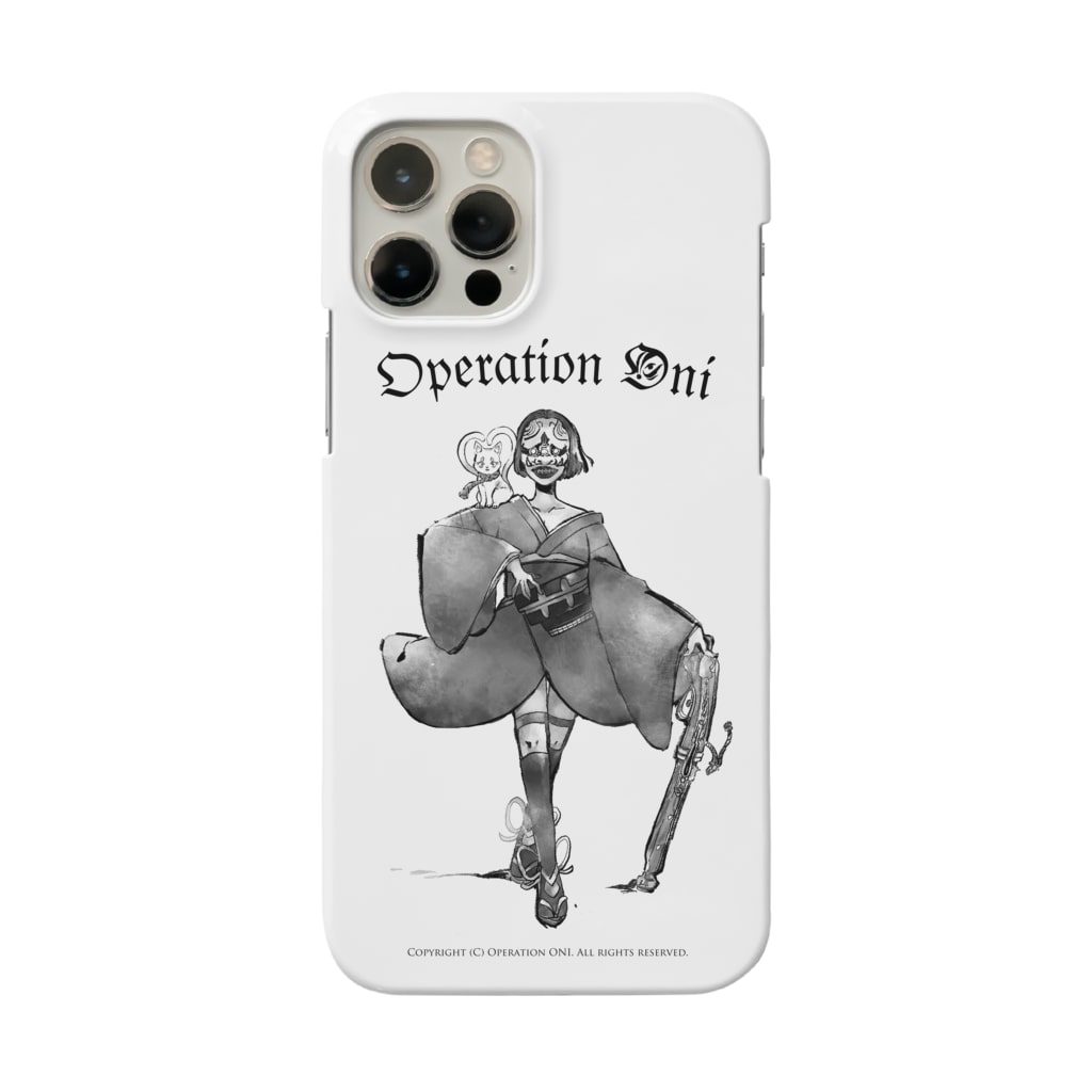 Operation ONIのアニメ版 お歯黒べったり / Ohaguro bettari in anime version Smartphone Case