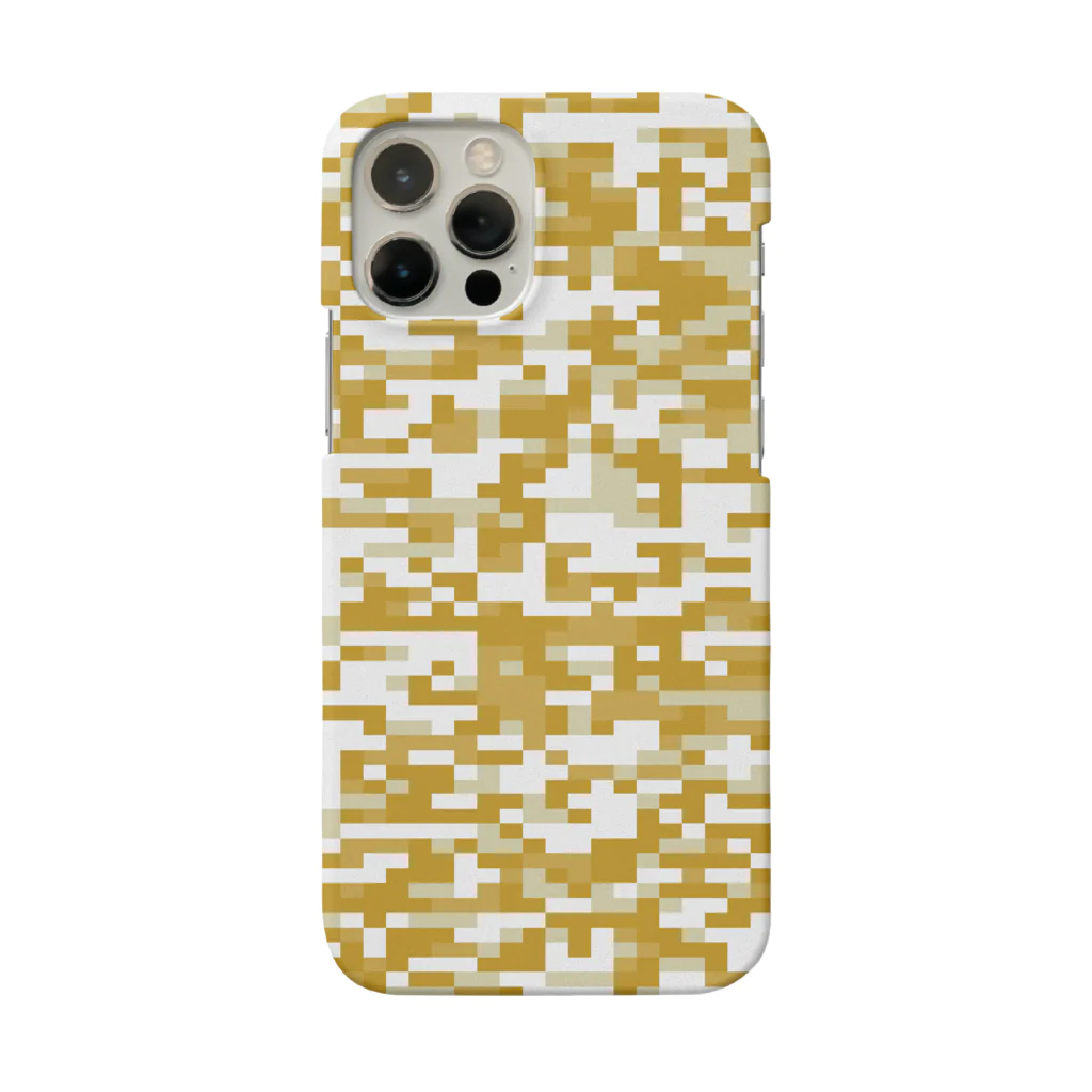 Military Casual LittleJoke のPixCamo 猫色 ChaTota スマホケース