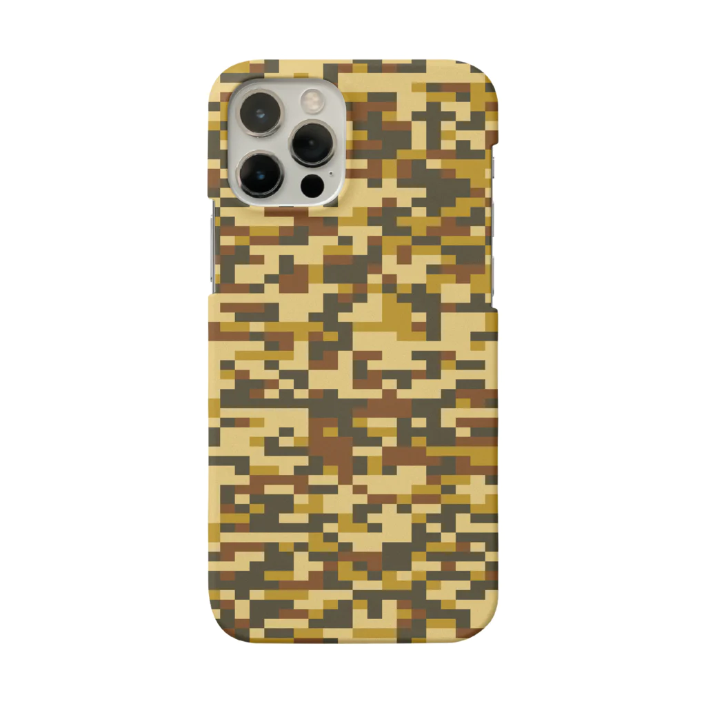 Military Casual LittleJoke のPixCamo 猫色 KijiTora  スマホケース