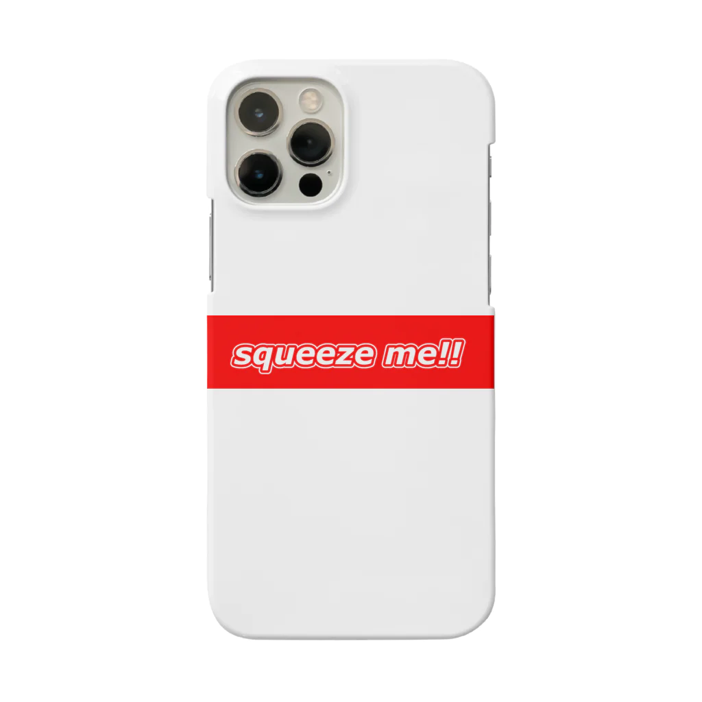 Military Casual LittleJoke のSqueeze Me!! スマホケース