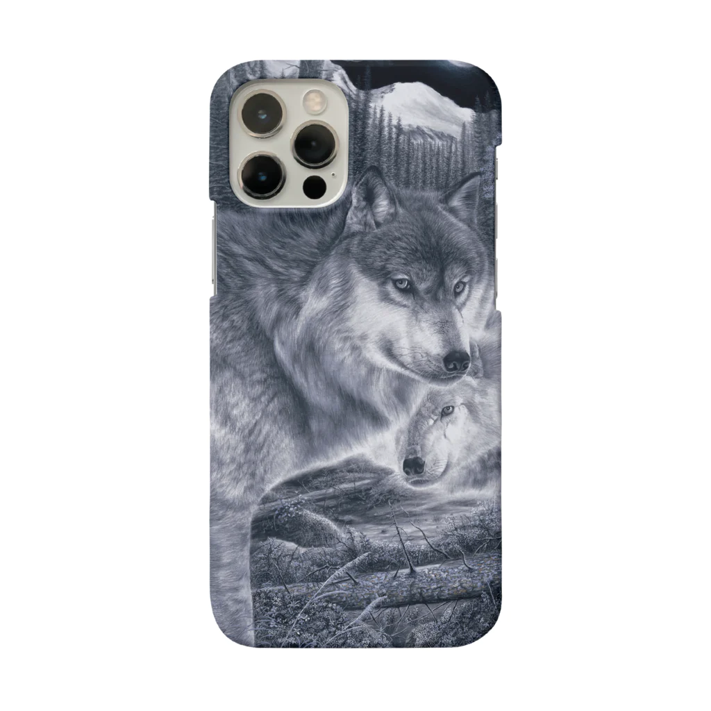 アラスカ野生動物画家きむらけいのE​Y​E​S​ ​-​視​線​- Smartphone Case