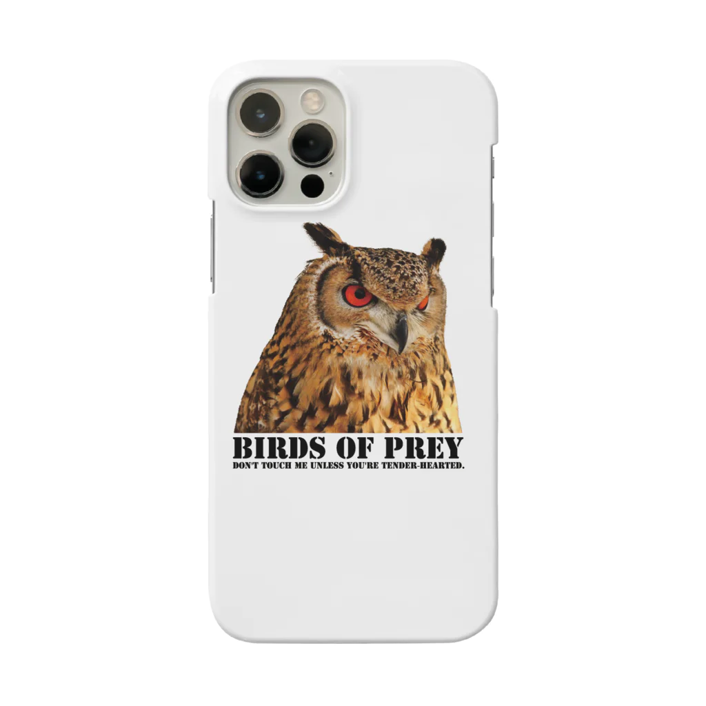 有限会社サイエンスファクトリーのBIRDS OF PREY ベンガルワシミミズク Smartphone Case