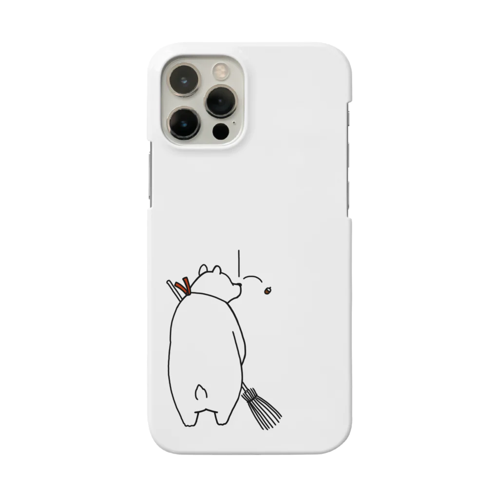 森のkumataroの森のクマタロ 掃除 Smartphone Case