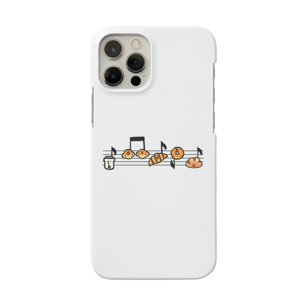 とことこ(パンの人)のパンの五線譜 Smartphone Case