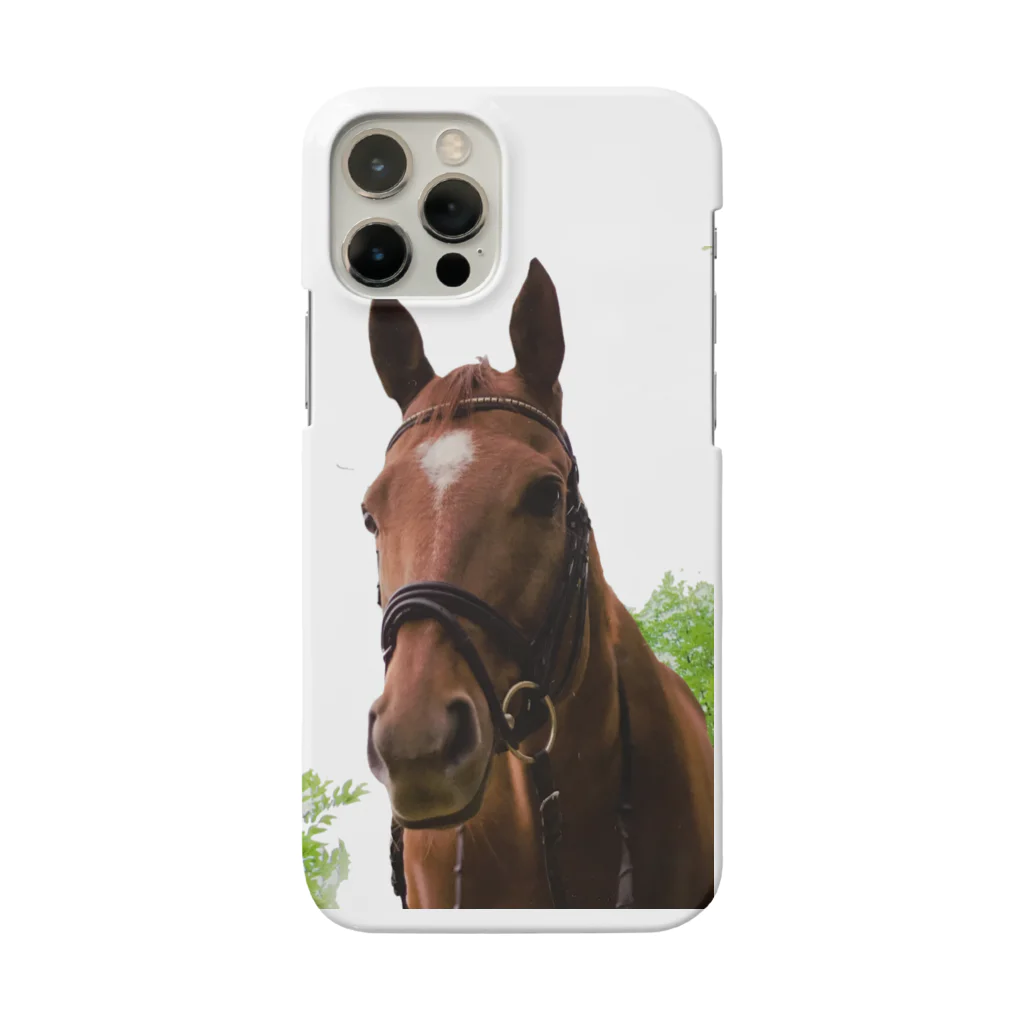 Teatime ティータイムの牧場 乗馬 馬術の馬 Smartphone Case