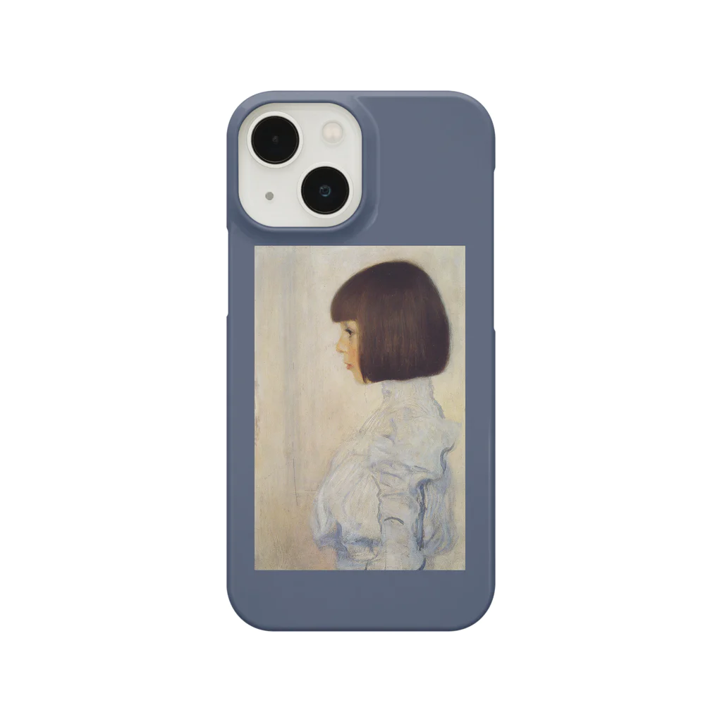 SONOTENI-ARTの001-004　グスタフ・クリムト　『ヘレーネ・クリムトの肖像』　スマホケース　表側面印刷　iPhone 13mini/12mini専用デザイン　SC2 スマホケース