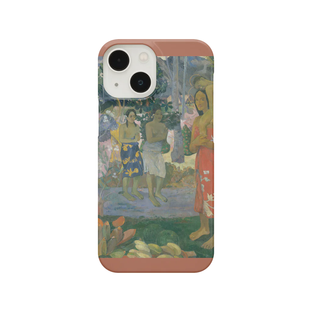 SONOTENI-ARTの026-001　ゴーギャン　『イア・オラナ・マリア』　スマホケース　表側面印刷　iPhone 13mini/12mini専用デザイン　SC2 スマホケース