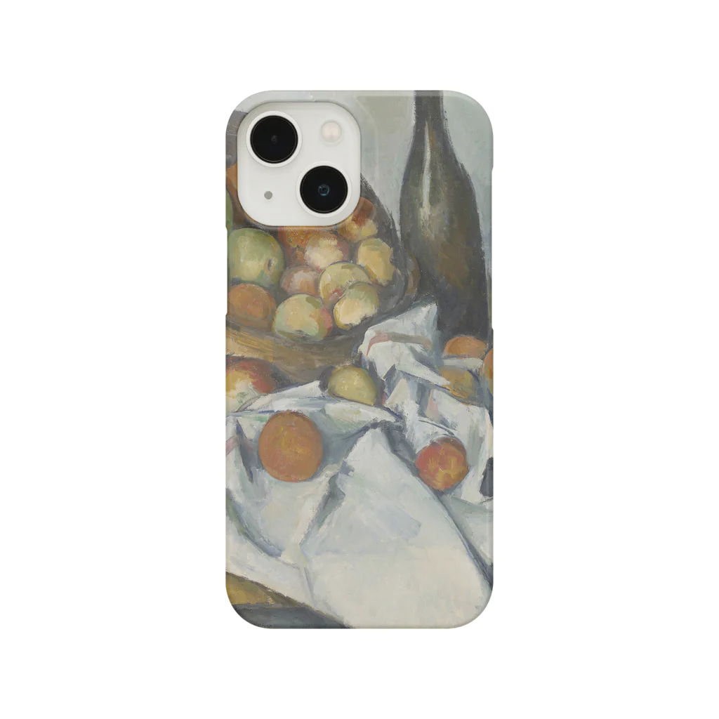 SONOTENI-ARTの017-005　ポール・セザンヌ　『りんごの籠』　スマホケース　表側面印刷　iPhone 13mini/12mini専用デザイン　SC2 iPhone Smartphone Case