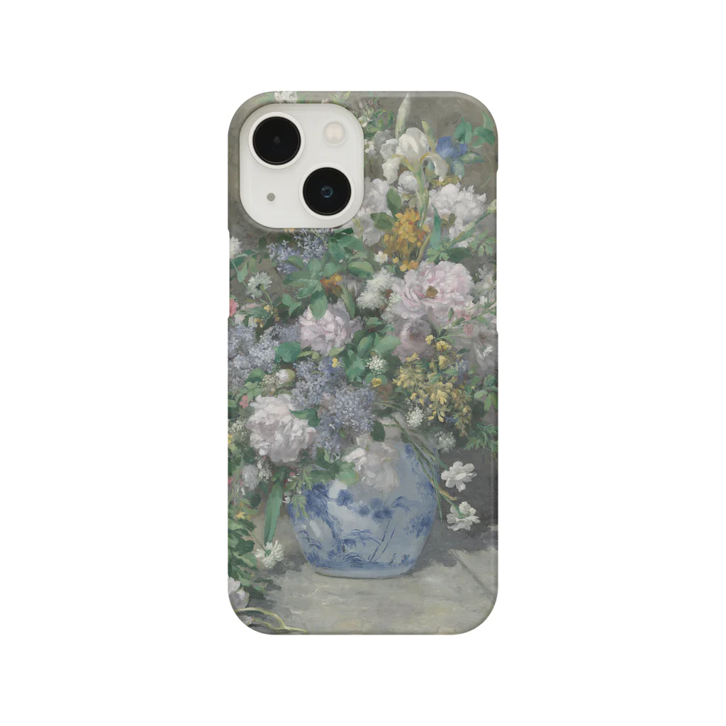 SONOTENI-ARTの016-001　ルノワール　『春の花束』　スマホケース　表側面印刷　iPhone 13mini/12mini専用デザイン　SC2 スマホケース
