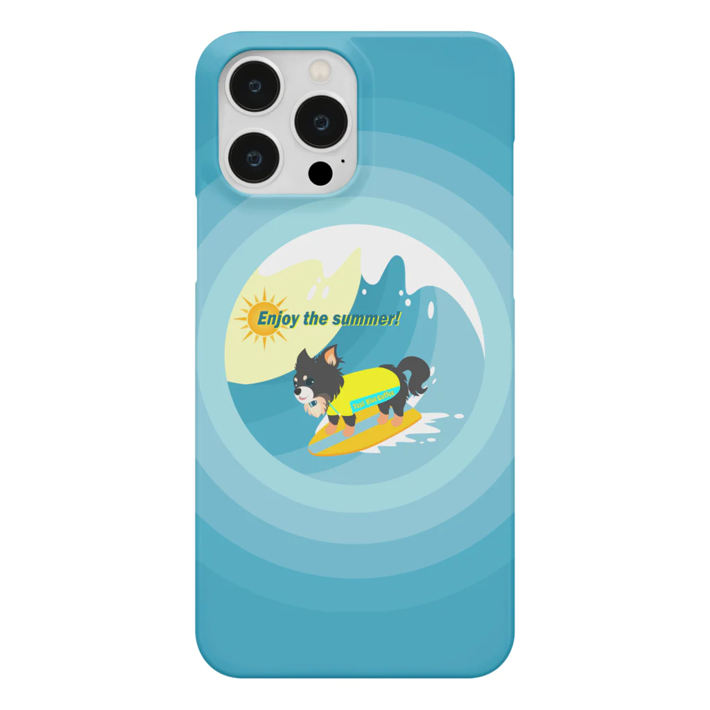 Teal Blue CoffeeのSummer vacation Smartphone Case