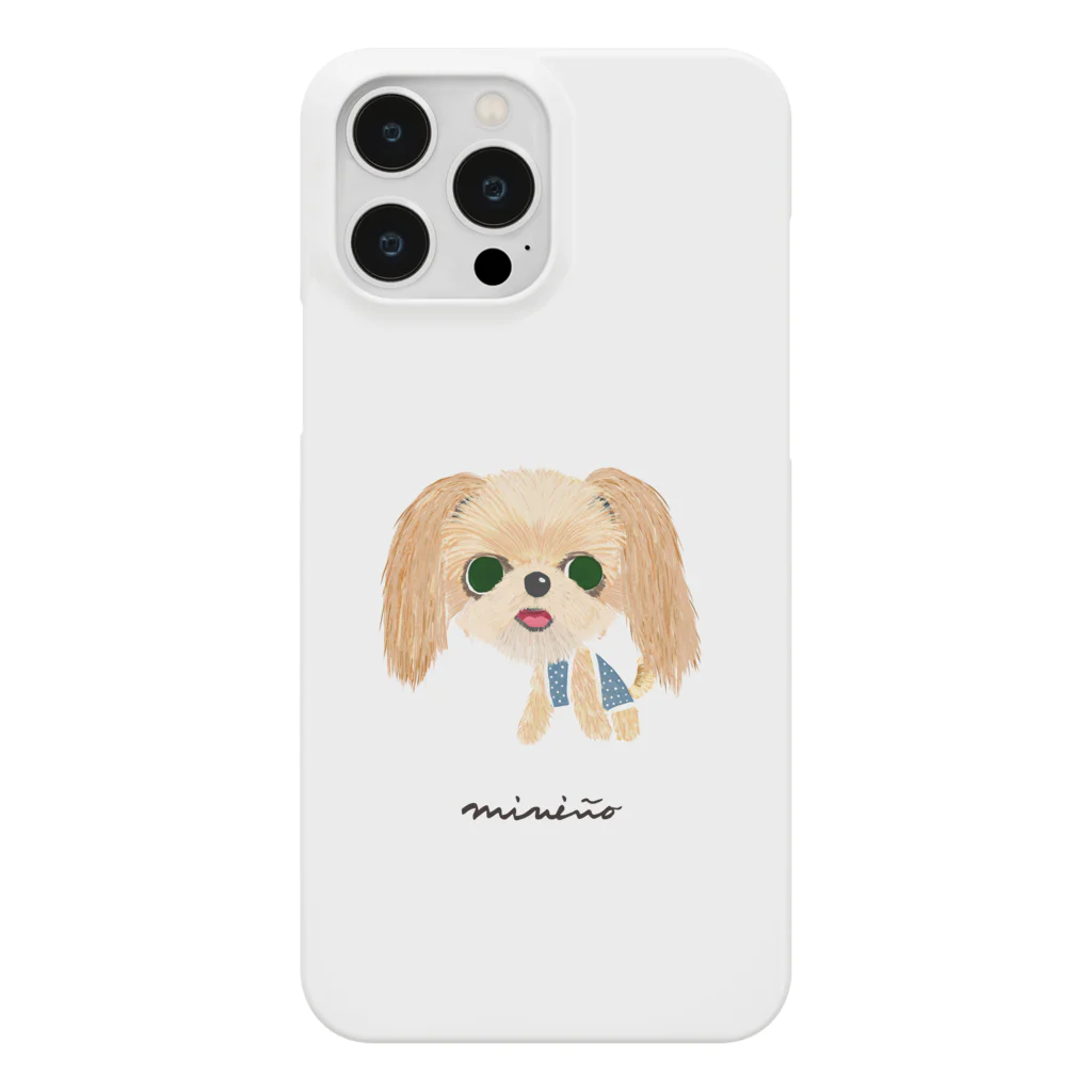 miniño（ミニーニョ）のミックス犬 Smartphone Case