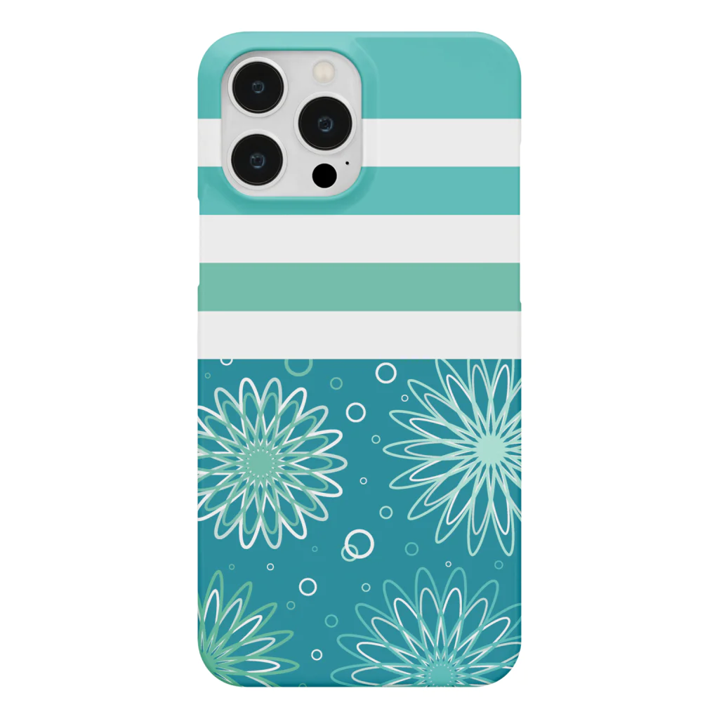 ハナドリカ SUZURI店の水中花 Smartphone Case