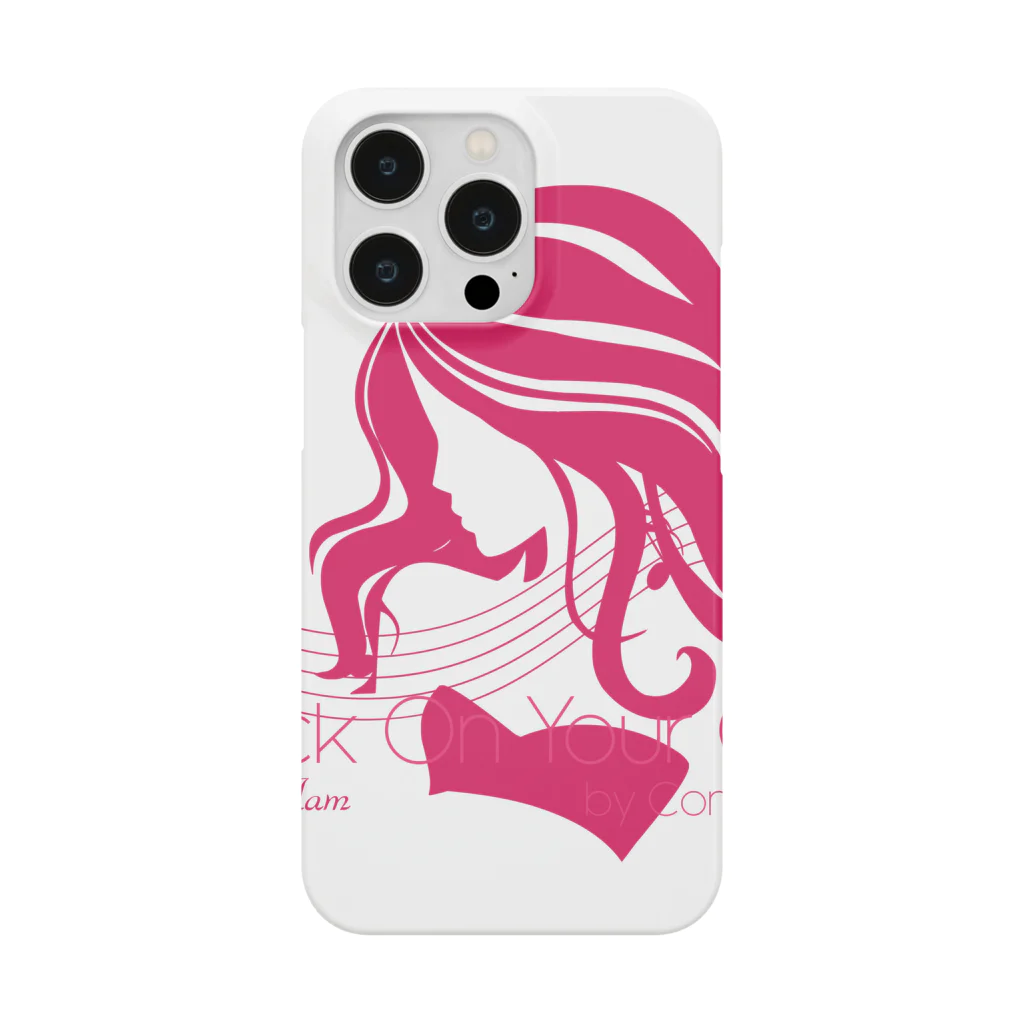 JOKERS FACTORYのLIPSTICK ON YOUR COLLAR Smartphone Case