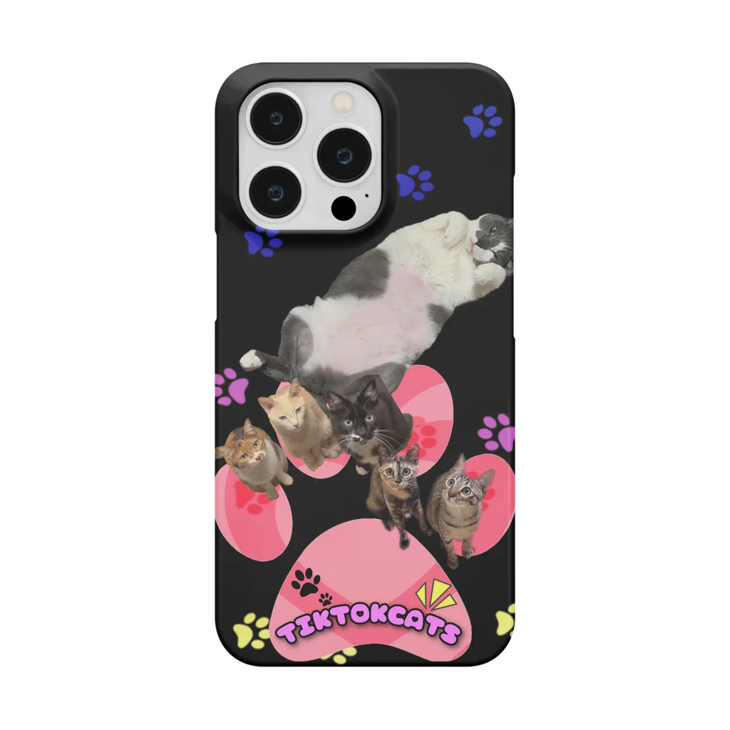 くぅTikTok猫部のTikTok猫部６にゃんスマホケース Smartphone Case