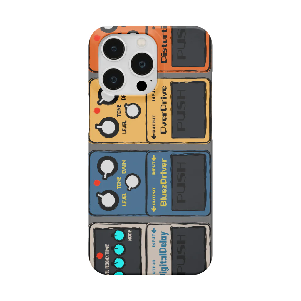 ジャージ姿の男のEffector Board(iPhone12/Pro用) スマホケース