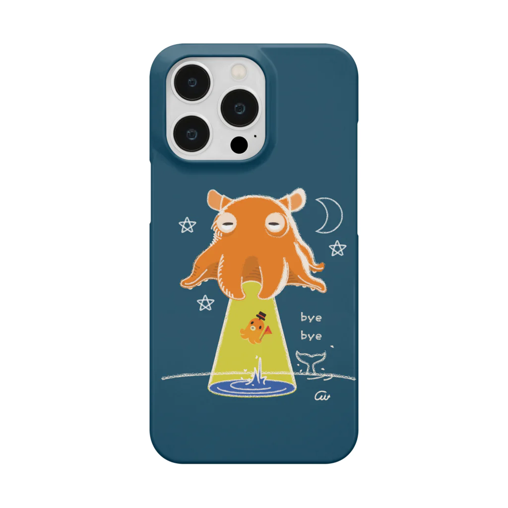 イラスト MONYAAT のたこさんwinなーとメンダコUFO Smartphone Case