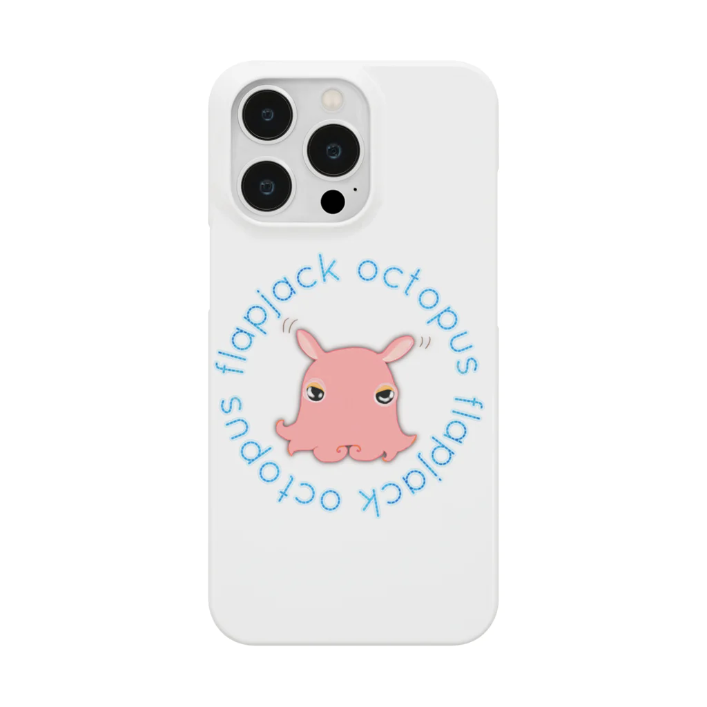 LalaHangeulのFlapjack Octopus(メンダコ) 英語バージョン Smartphone Case