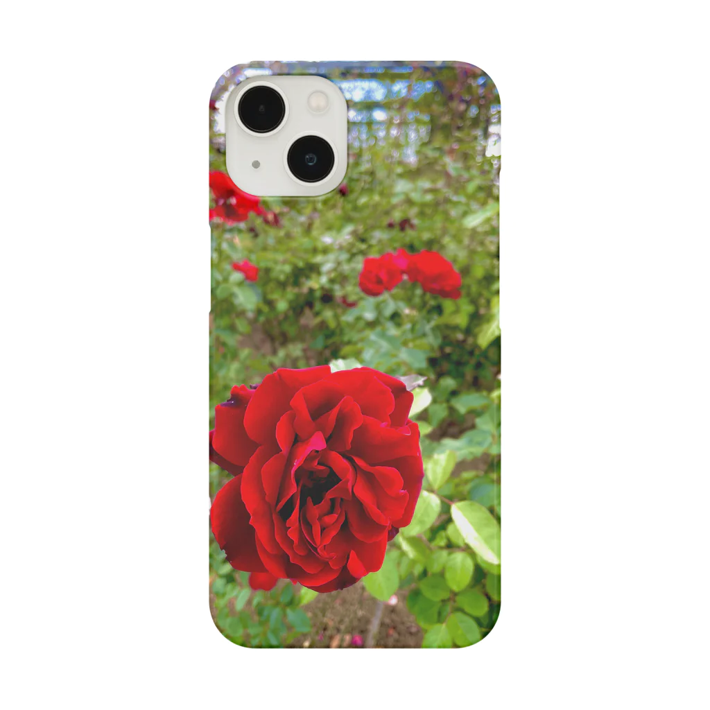 sceneryの赤い花 Smartphone Case