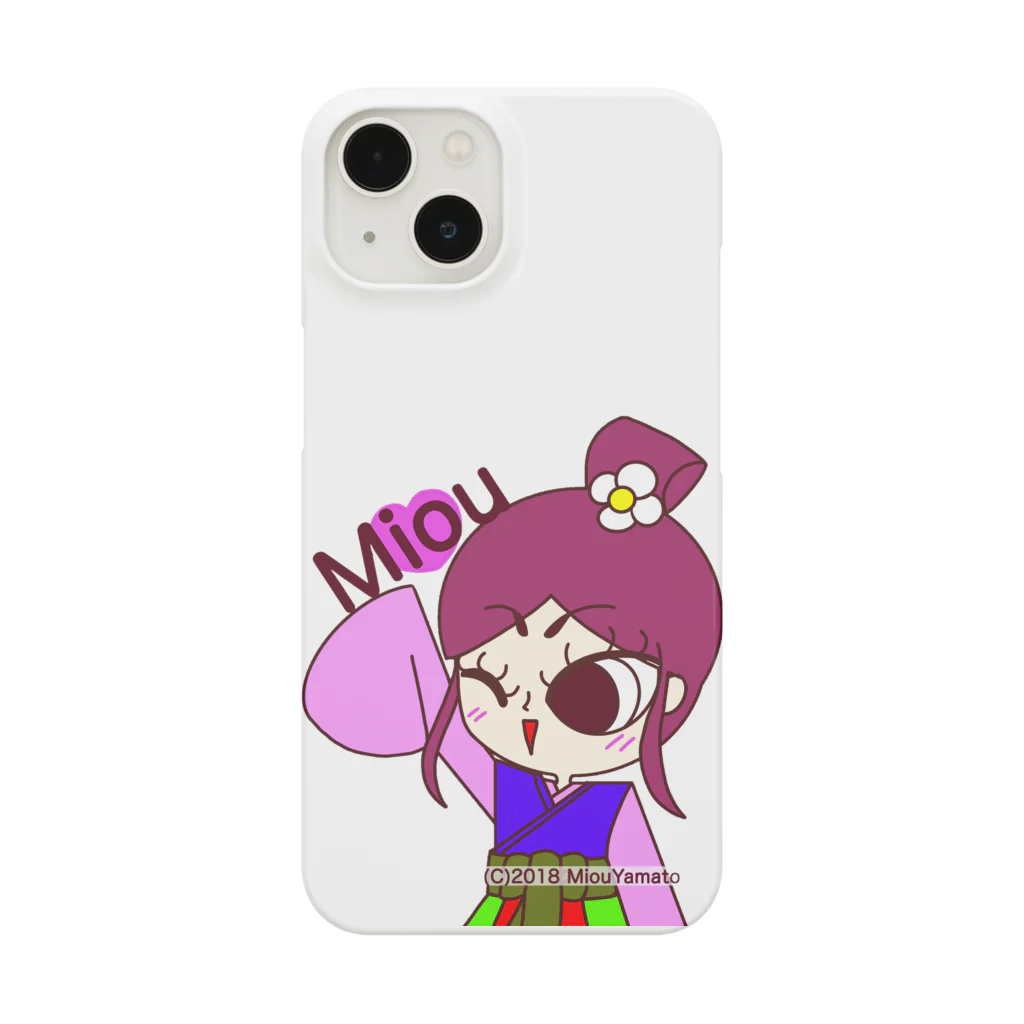 美桜のKawaii万葉集！ SUZURI店の万葉衣装の美桜ちゃん Smartphone Case