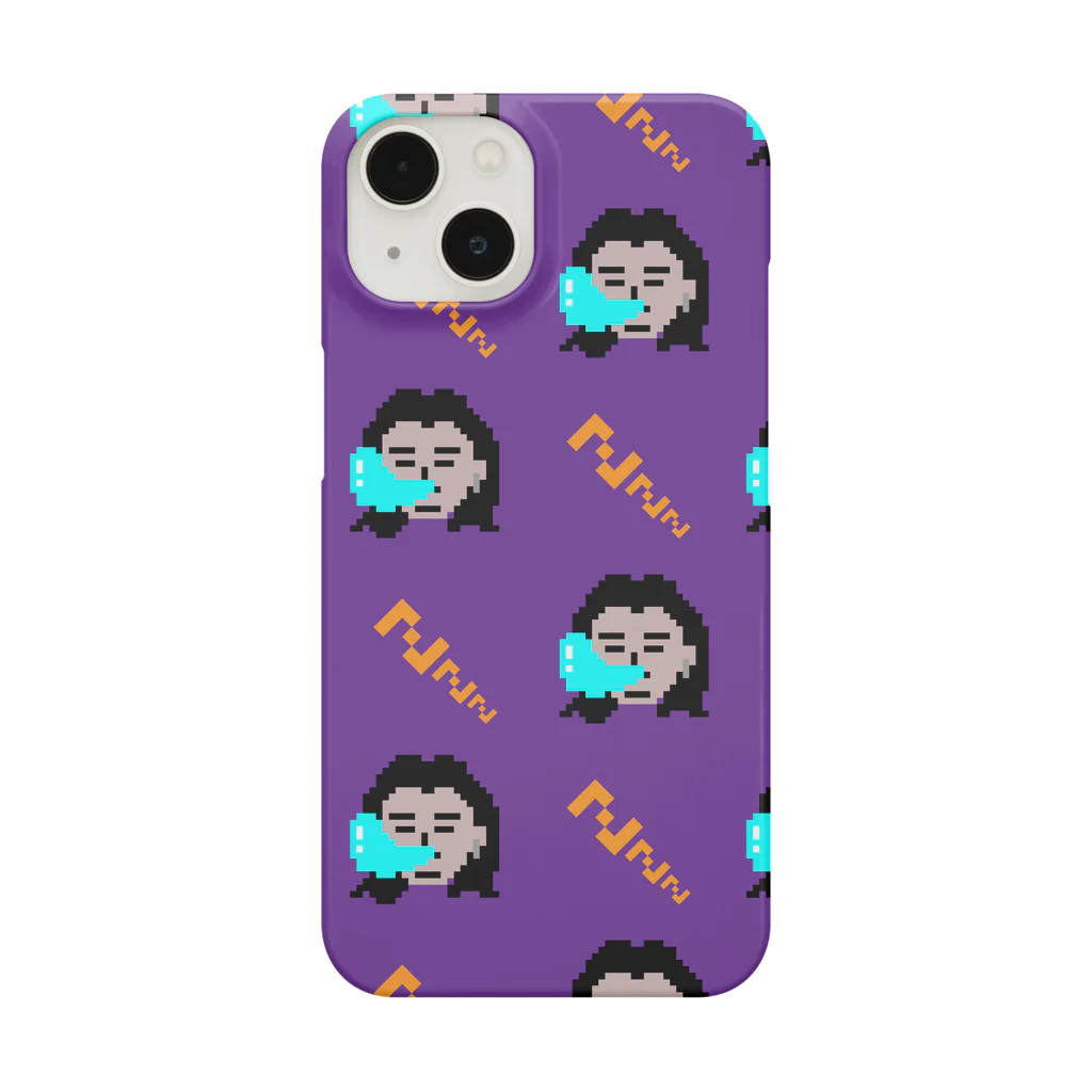 KOBE-BEEF-GOODのドットのロン毛(眠たいver) Smartphone Case