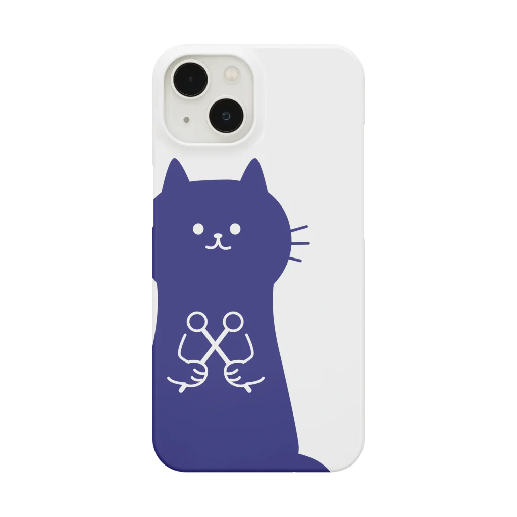 ayapicのネコの音楽隊　打楽器ネコ Smartphone Case
