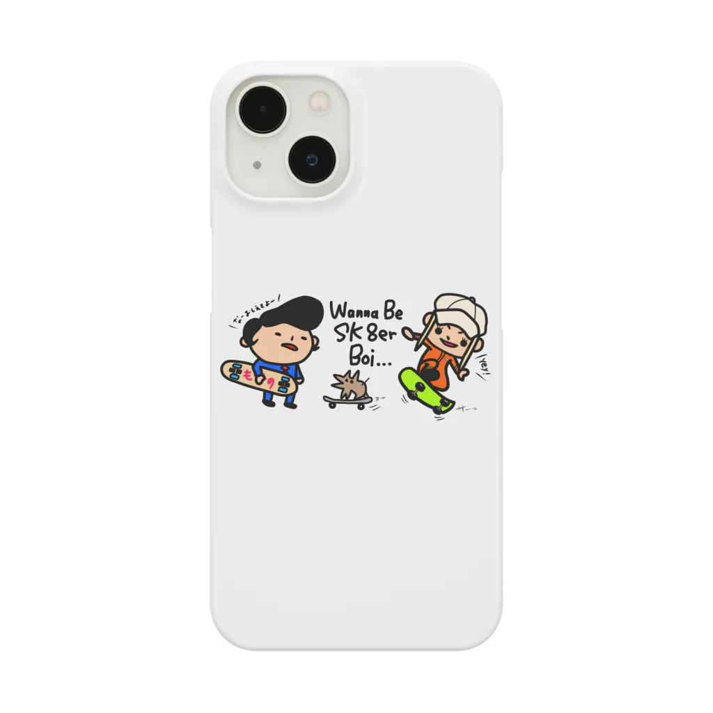 momino studio SHOPのSK8er boi になりたいのです。。 Smartphone Case