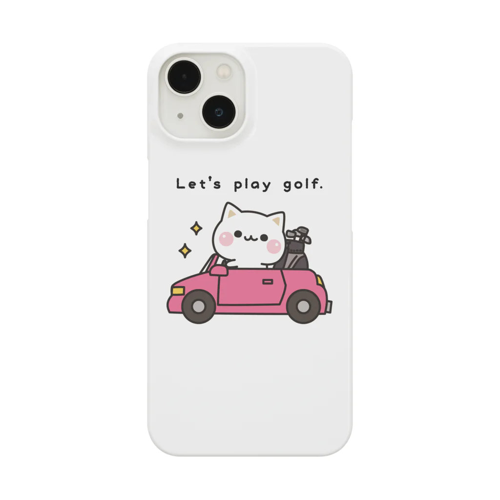 DECORの気づかいのできるネコ　ゴルフ4ver. Smartphone Case