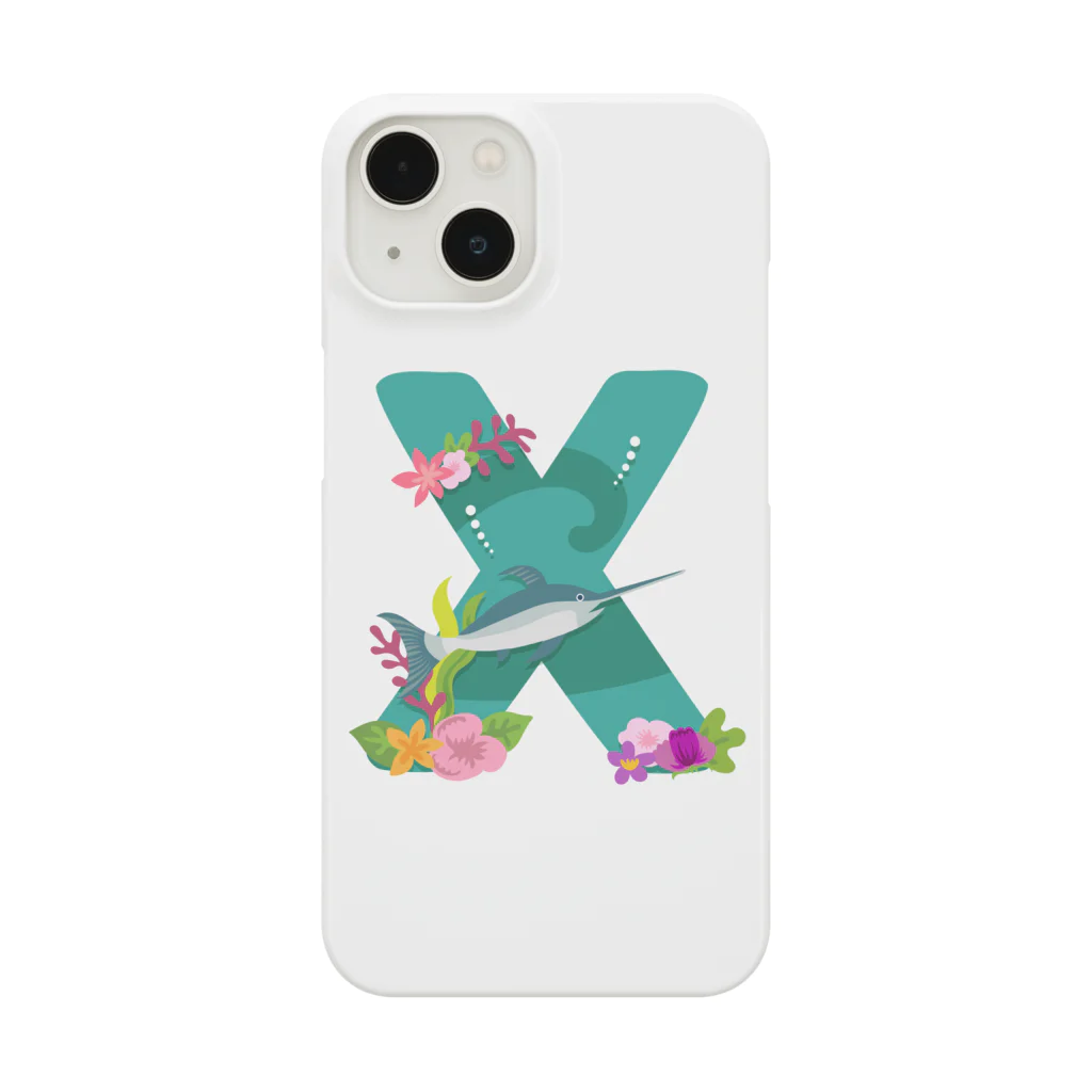シラギク堂本舗のXはXiphias（メカジキ）のX Smartphone Case