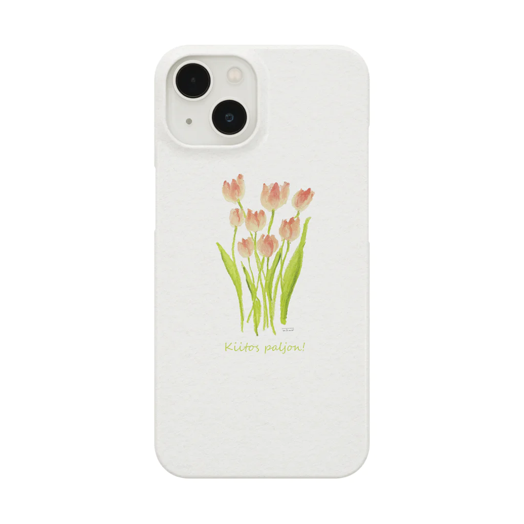 momoの気まぐれSHOP🍑の夕暮れに出逢ったチューリップ🌷 Smartphone Case