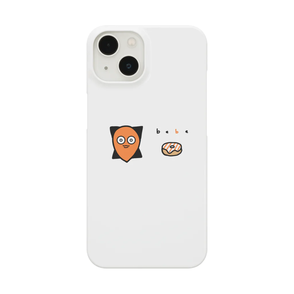 poposhopの⭐️ドーナツだいすきbebeさん Smartphone Case