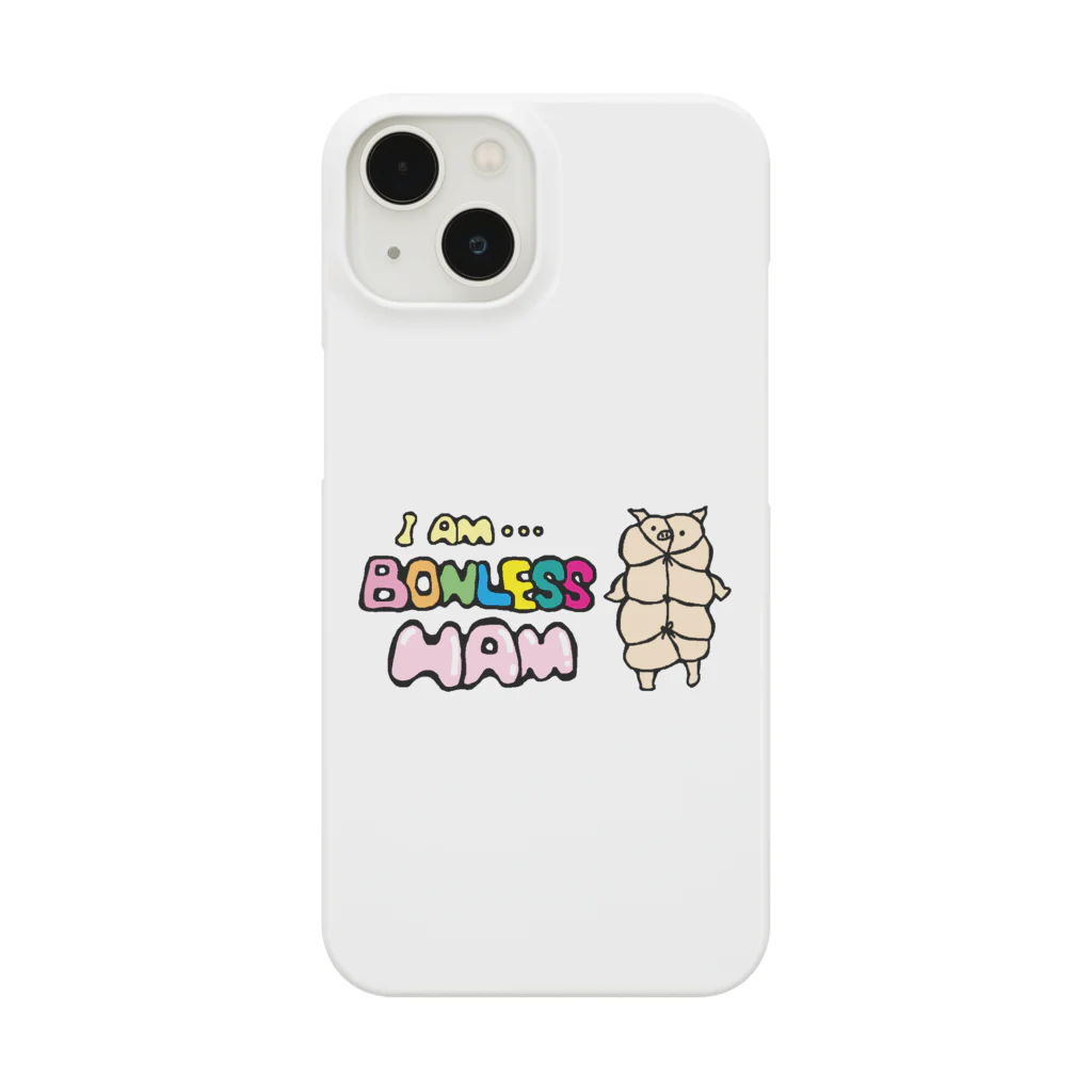 N's CreationのI'am Bonless Ham Smartphone Case