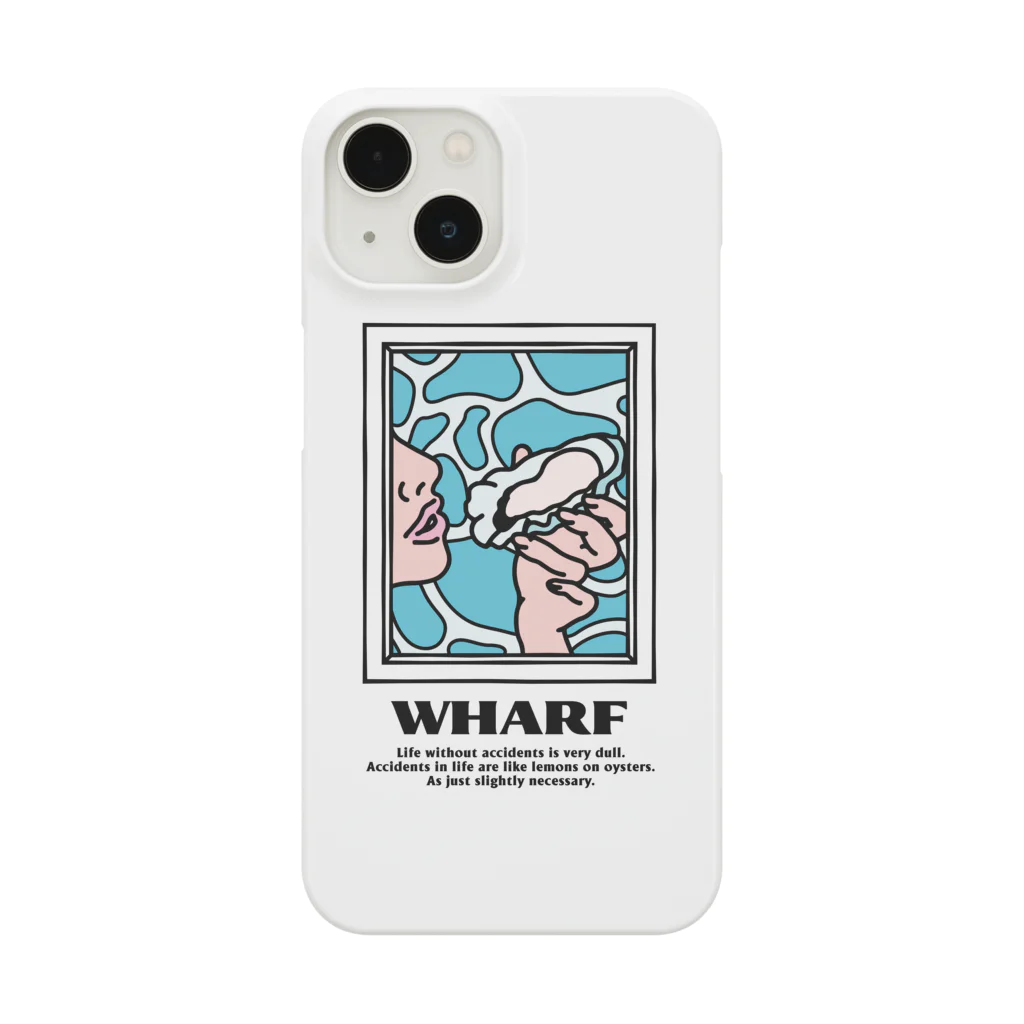 wataruhanの水面と牡蠣ガール スマホケース