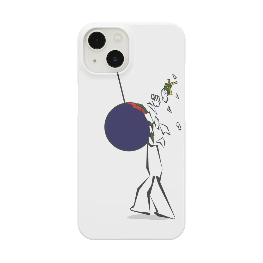 花瓶の疑問の歩きスマホ Smartphone Case