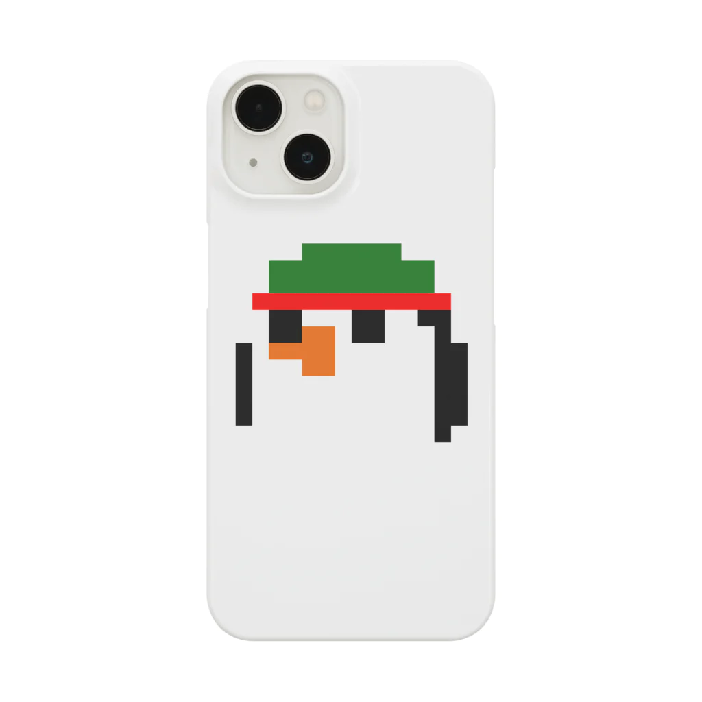 LeFluffyの白いペンギン Smartphone Case