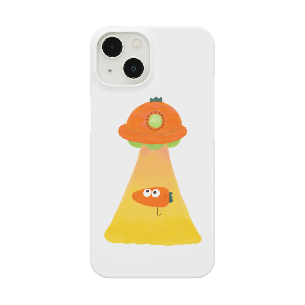 うたうた星のにんじん星のUFOあらわる Smartphone Case