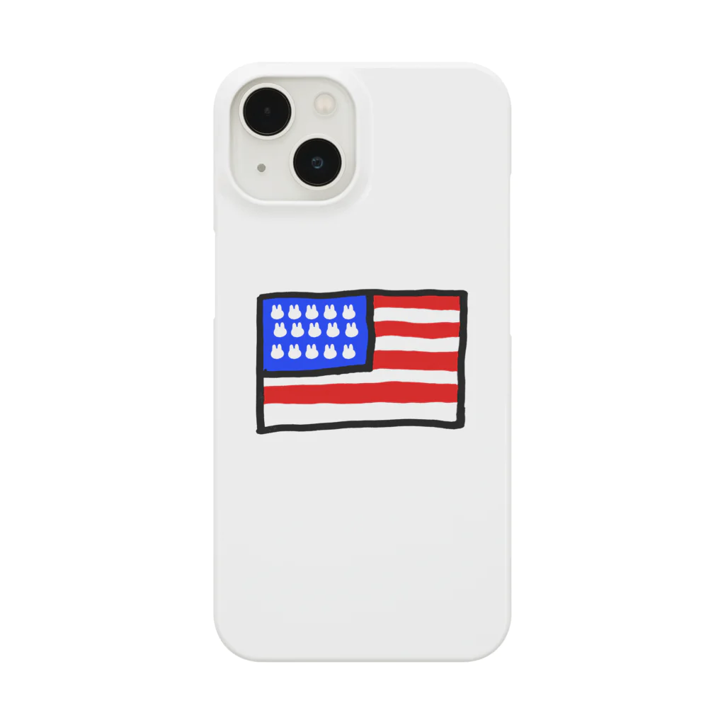 Mark Squier Design SUZURI店のU.S.A スマホケース