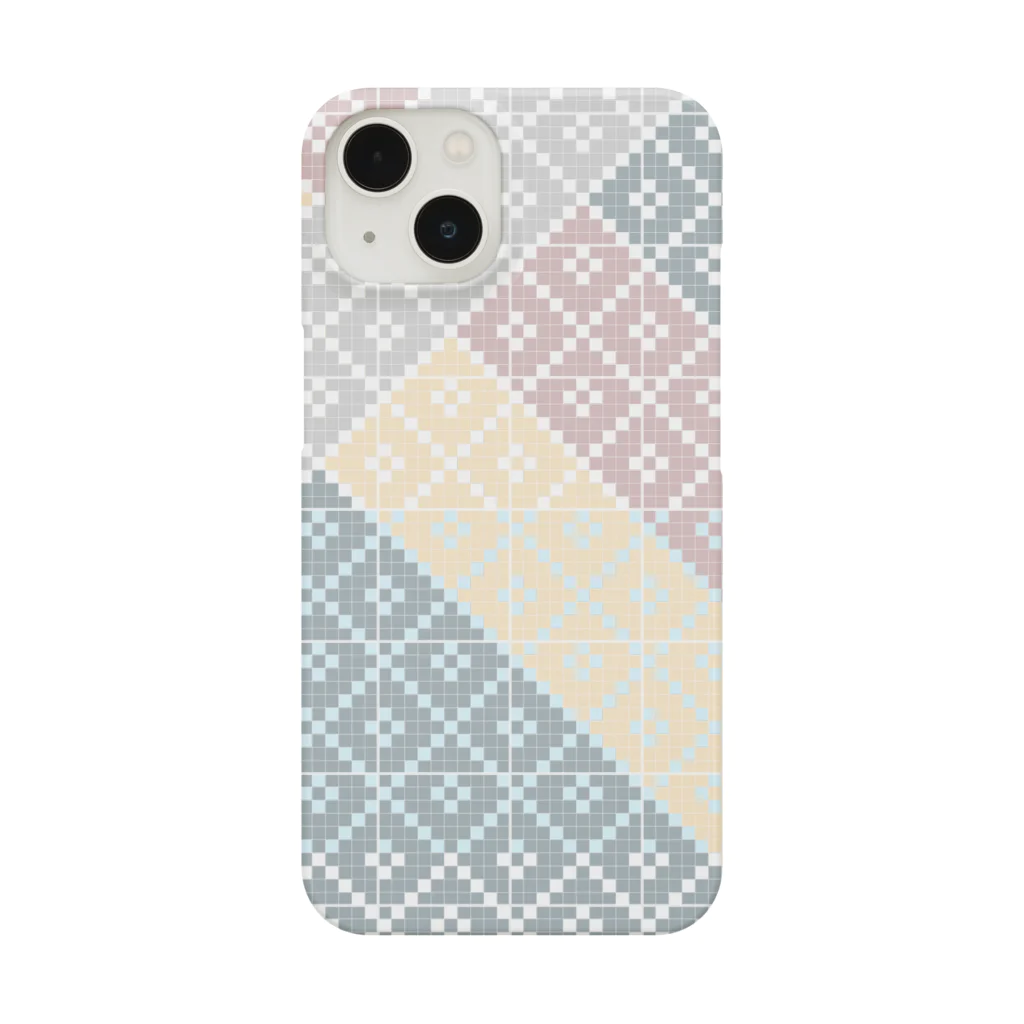 【松】黒金アートこぎん和紙和柄のもどこｓ05 Smartphone Case