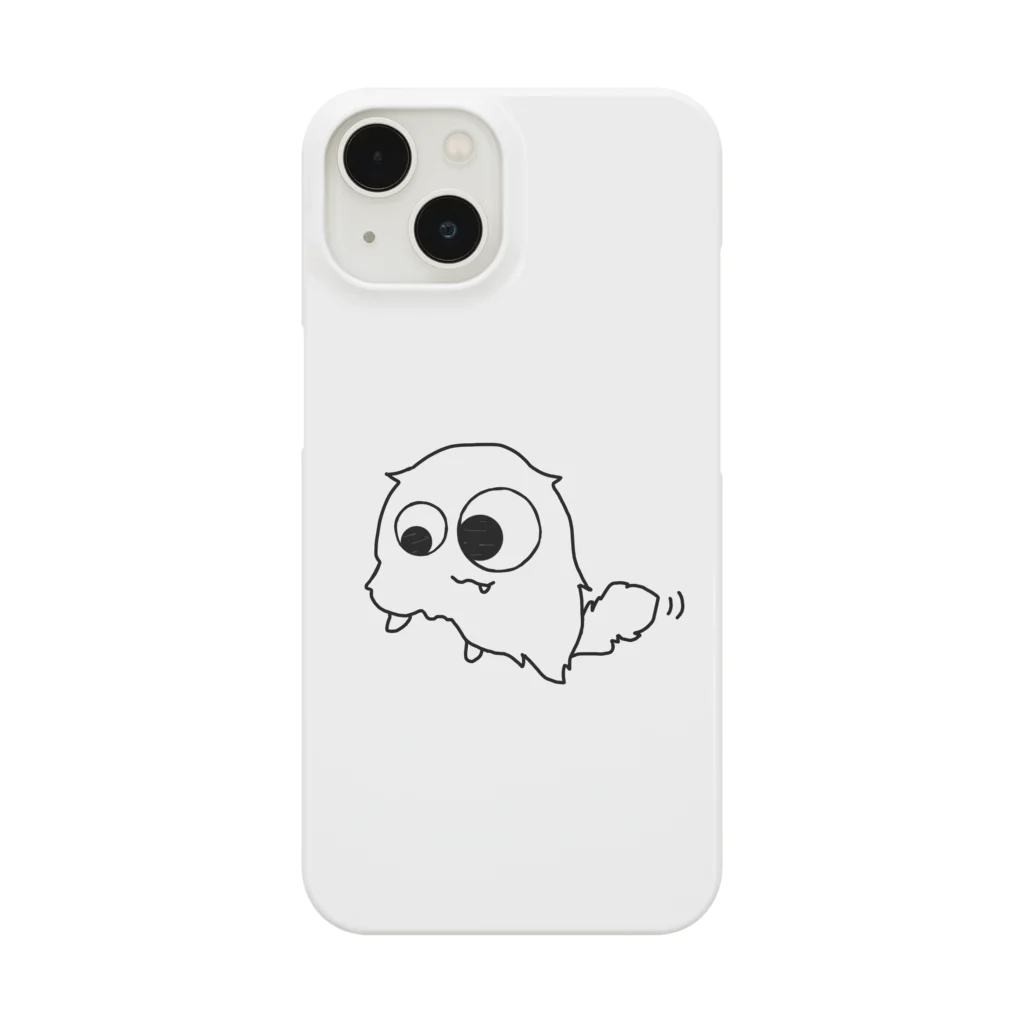 もふもふもんすたぁのもふもふもんすたぁ 尻尾 Smartphone Case