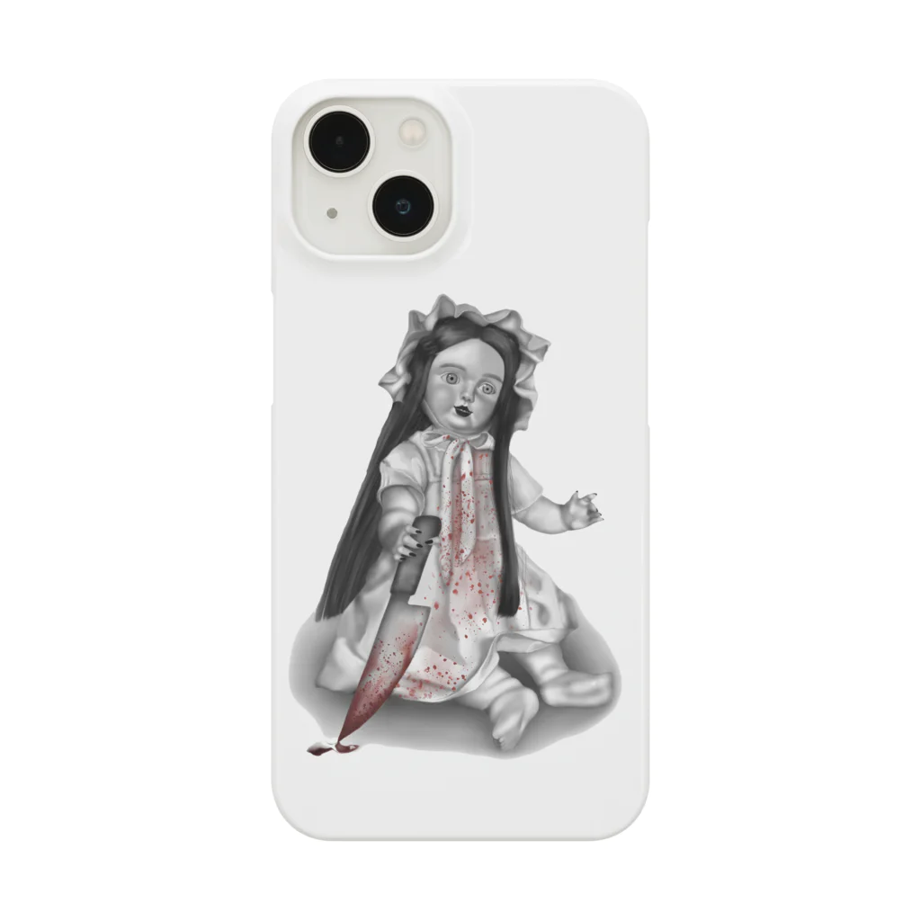 Eerieのsweet doll Smartphone Case