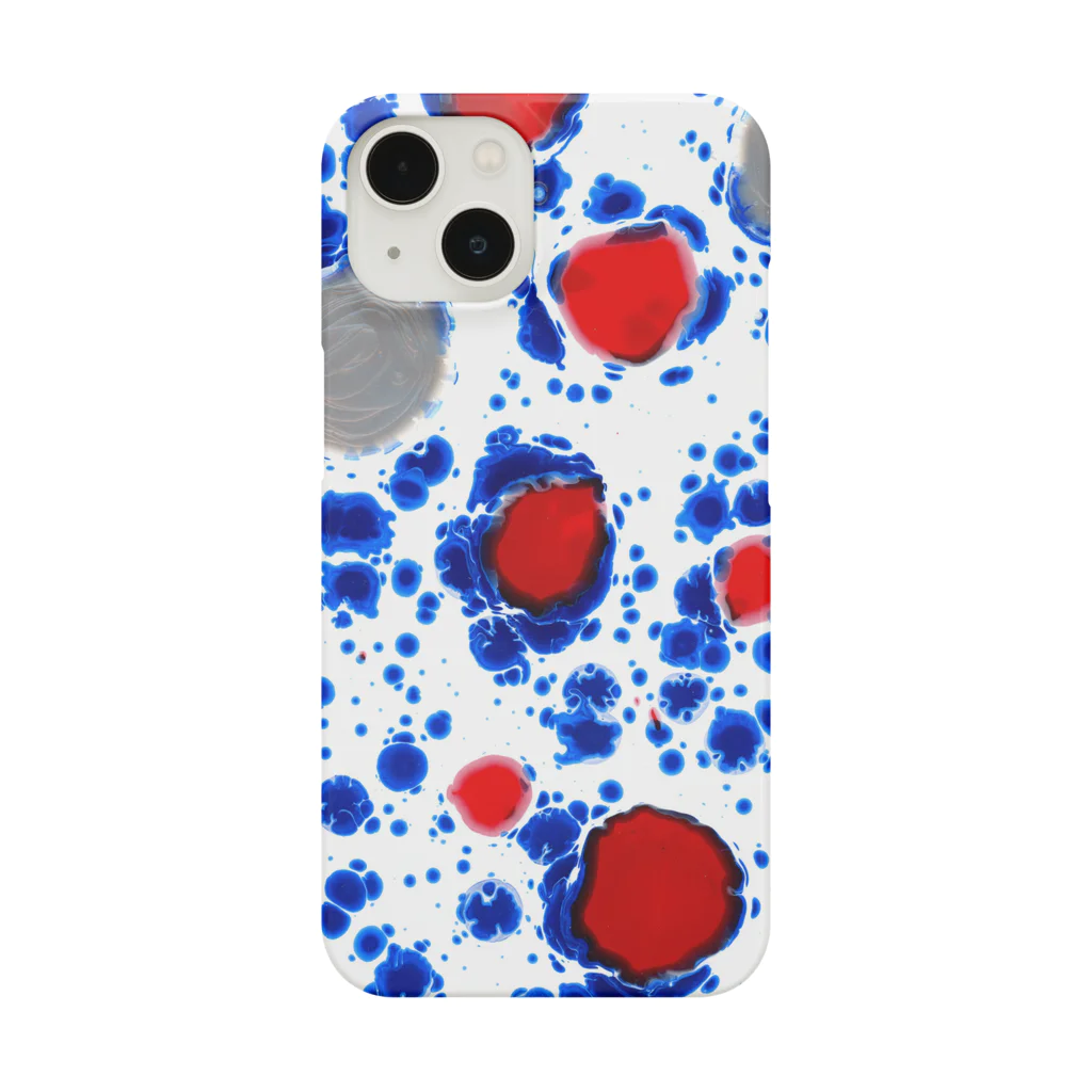 大沢愛 |Mana Osawa アートグッズのMana Osawa Splash tricolore Smartphone Case