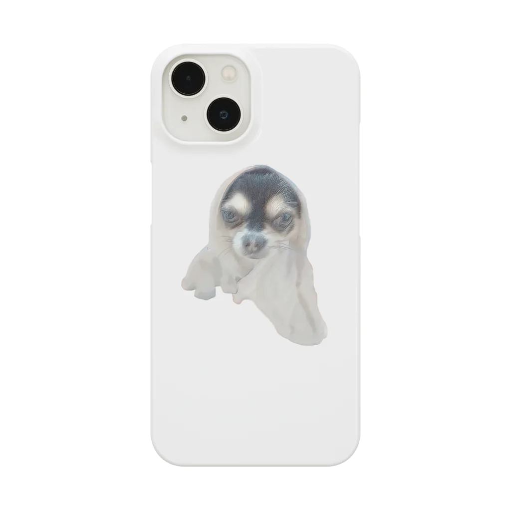 【ホラー専門店】ジルショップの可愛い＊おばけ犬＊写真アート＊チワワ Smartphone Case