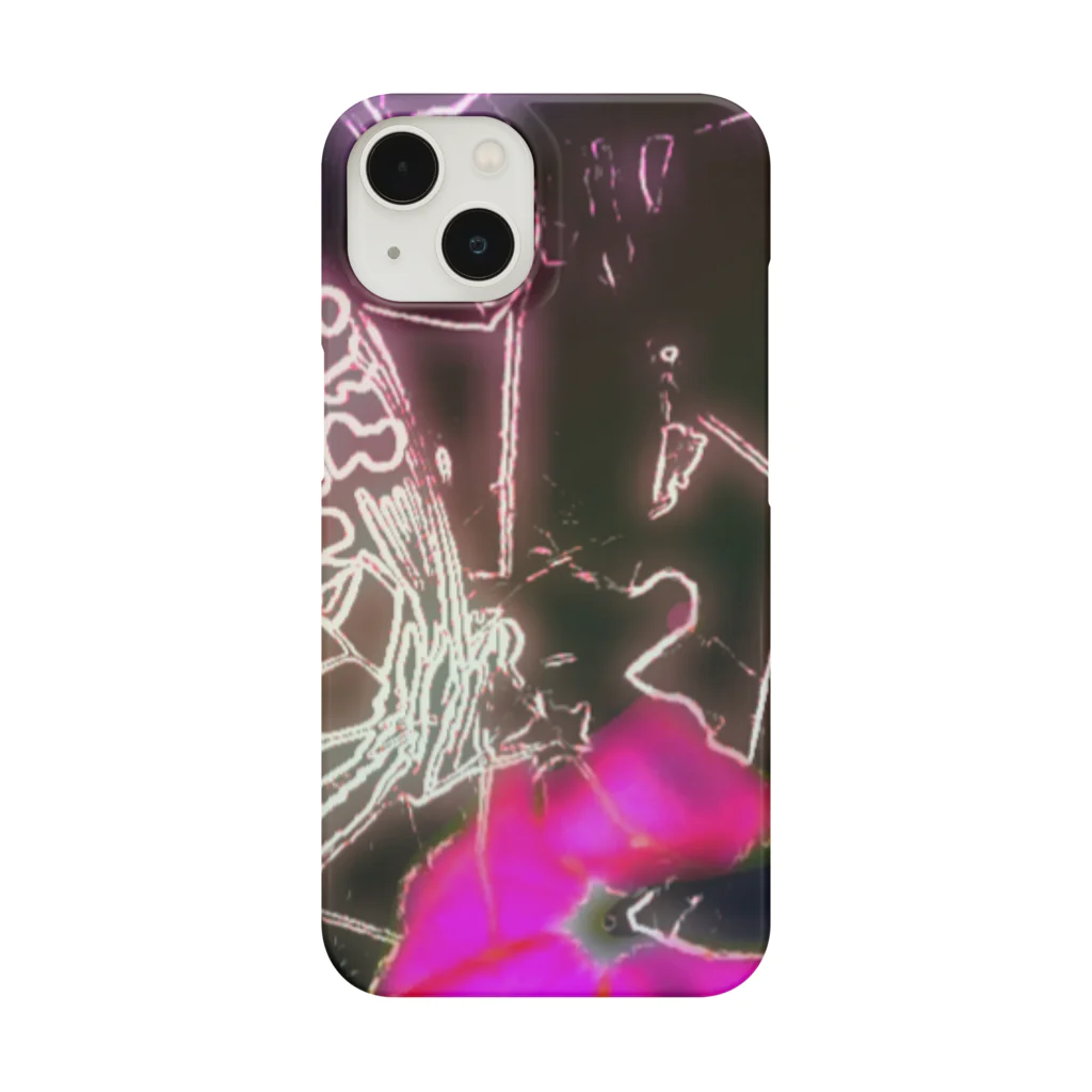 MYO ART の蝶と花　バタフライ Smartphone Case