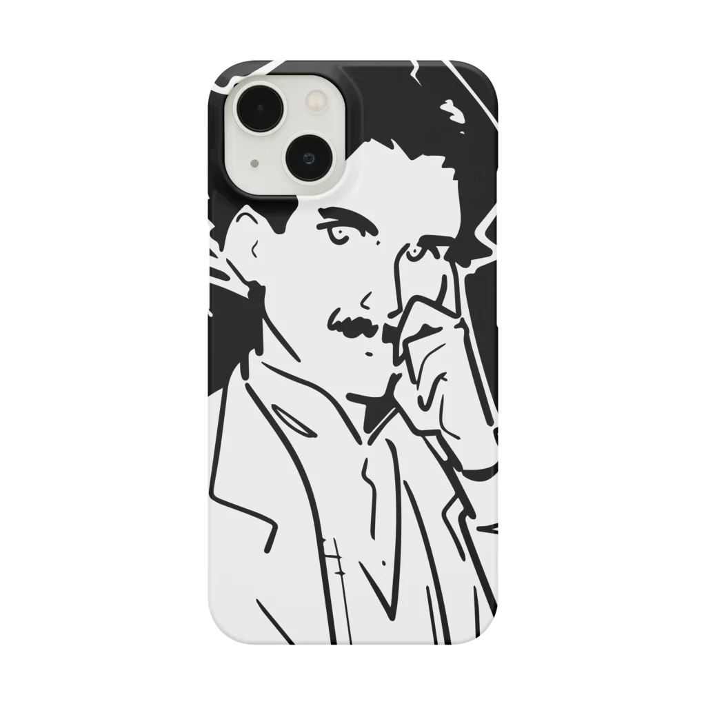 山形屋米店のニコラ・テスラ（Nikola Tesla） Smartphone Case