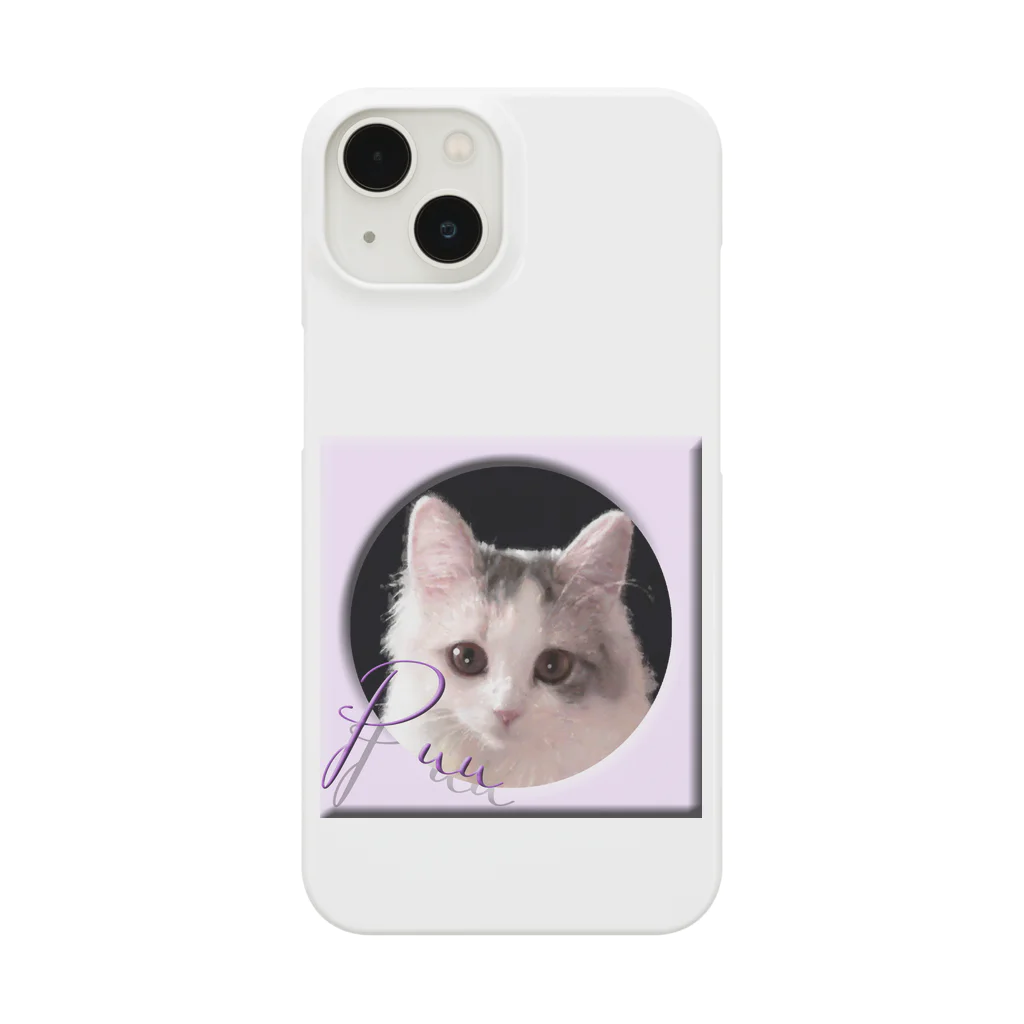 ぬくもふ屋　【猫 犬の似顔絵描き】のPuu Smartphone Case