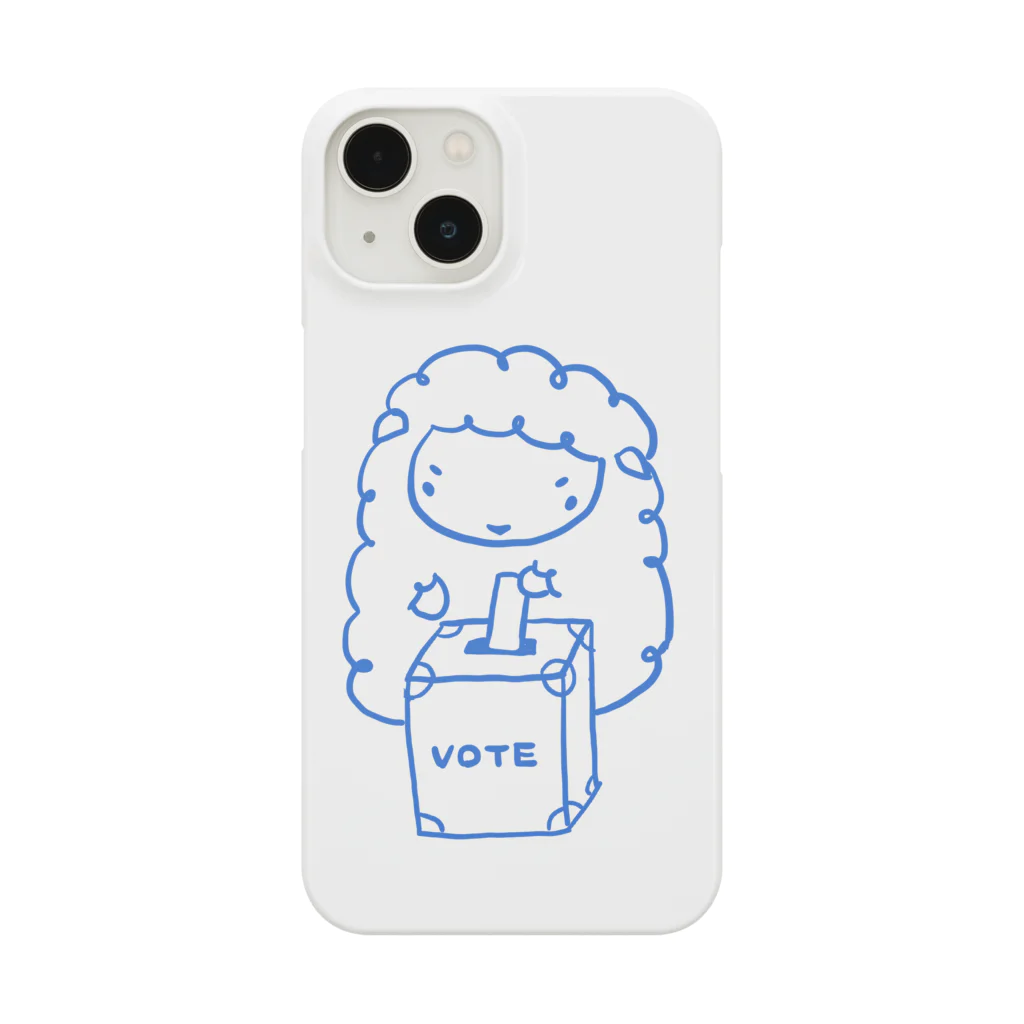 よしず・すだれのVOTEヒツジ Smartphone Case