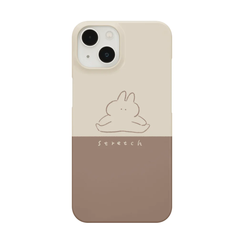 タヌキ シオリのストレッチ　ブラウン Smartphone Case