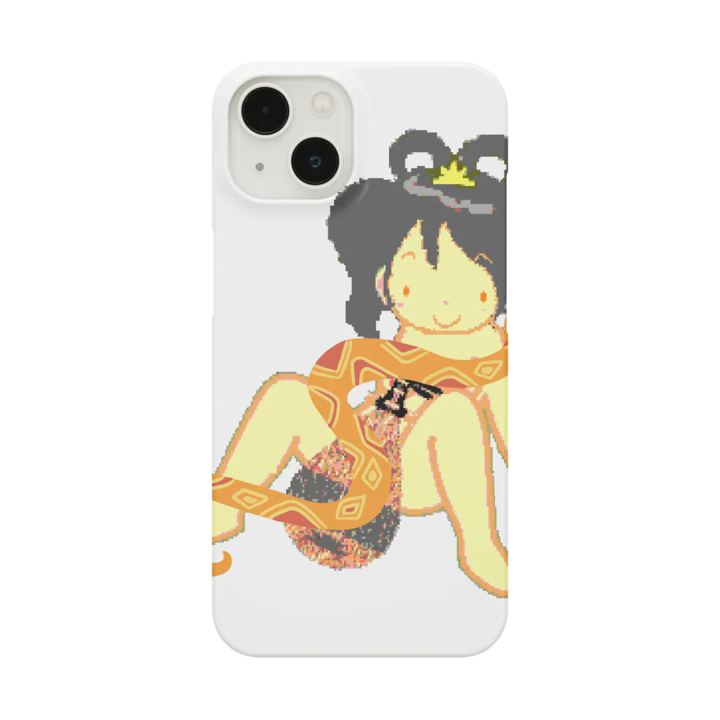 NAWOMIDOU なをみ堂出版　シィカちゃんSUZURI'S SHOPのシィカ弁財天化身蛇神(修正版) Smartphone Case