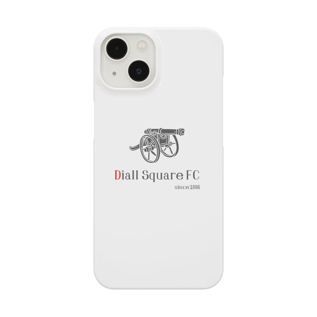 Design UKのダイアルスクエアFC (クラシックロゴ風) Smartphone Case