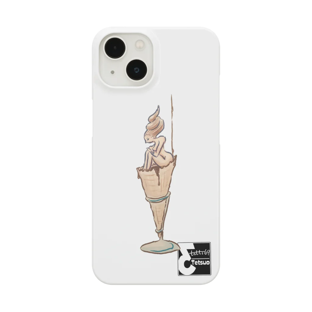 tetti69_official SHOPの儚き乙女 Smartphone Case